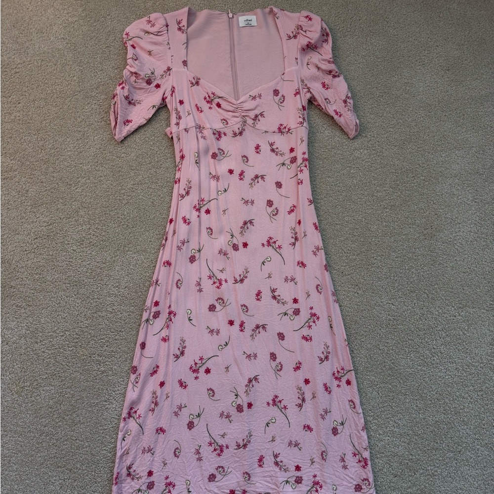 Aritzia Wilfred Baudelaire floral dress
